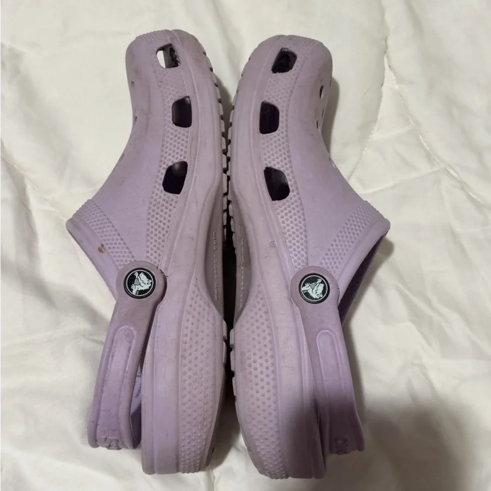CROCS Women's Lavender Sandals - Picture 3 of 3